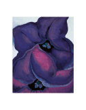 Purple Petunias, 1925