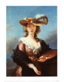 Self Portrait in a Straw Hat