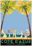 Cote d'Azur Art Print