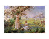Buy Spring, Picking Flowers at AllPosters.com