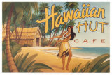 Buy Hawaiian Hut Cafe at AllPosters.com