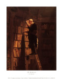 The Bookworm Art Print