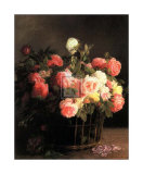 Buy Basket of Roses at AllPosters.com