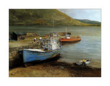 Buy Fishing Boats on Lake Connemara at AllPosters.com