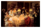 The Dinner Party Art Print