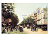 Buy Le Boulevard des Italiens at AllPosters.com
