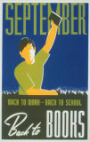 Historic Reading Posters - September - Back to Books