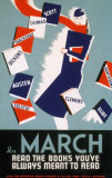 Buy Historic Reading Posters - In March Read the Books at AllPosters.com