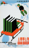 Buy Historic Reading Posters - January, A Year of Good Reading Ahead at AllPosters.com