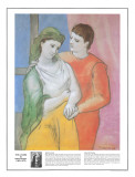 Masterworks of Art - The Lovers Art Print