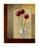 Buy Glass Vase with Alliums at AllPosters.com