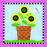 Potted Flowers I