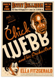 Chick Webb and Ella Fitzgerald at the Savoy Ballroom, New York City, 1935
