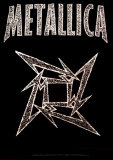 Metallica -  Ninja Star Fabric Poster