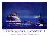 Buy Harwich for the Continent at AllPosters.com