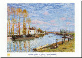 Buy Le Loing A Saint-mammes at AllPosters.com
