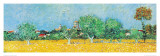 View of Arles with Irises (detail)