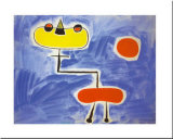 Buy Figur Vor Roter Sonne at AllPosters.com