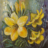 Buy Yellow Lilies in Spring at AllPosters.com