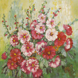 Hollyhock in Midsummer