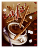 Cafe Pirouette Art Print