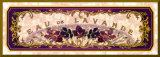 Eau de Lavande - Gold Trim Mounted Print