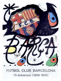 MIRO SOCCER BARCELONA POSTER