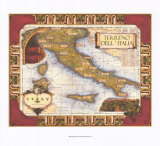 Buy Wine Map of Italy at AllPosters.com