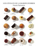 Buy Les Gateaux de la Maison Stohrer at AllPosters.com