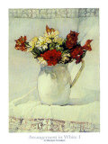 Buy Arrangement in White I at AllPosters.com