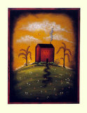 Primitive Red House