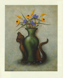 Buy Cat & Vase IV at AllPosters.com
