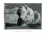 Buy Black Cool White Steam 1949 at AllPosters.com