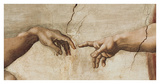 The Creation of Adam, c.1510 (detail) Giclee Print