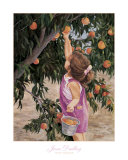 Just Peachy Art Print