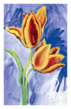 Buy Tulipanes Fondo Azul at AllPosters.com