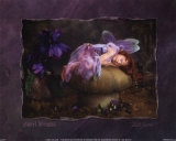 Girl Asleep on Mushroom