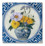 Flowers and Blue China II