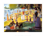Sunday Afternoon on the Island of la Grande Jatte, c.1886 Art Print