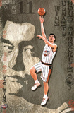 Houston Rockets Yao Ming Sports Poster Print