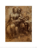 Buy The Virgin and Child with Saint Anne and Saint John the Baptist, c.1500 at AllPosters.com