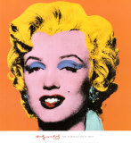 Marilyn Monroe – Orange, 1964 Kunstdruck