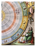 Detail of Nicolaus Copernicus from an Engraving of the Copernican System by Andreas Cellarius