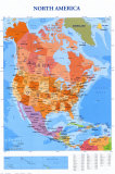 Map of North America
