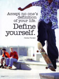 Define Yourself Art Print