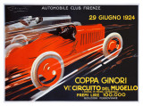 Buy Coppa Ginori, Auto Race, Florence at AllPosters.com
