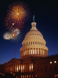 Buy Fireworks over U.S. Capitol at AllPosters.com