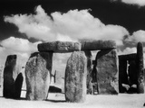Stonehenge and Cloudy Sky