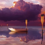 Buy Cumulus Cloud, Rowboat, and Paddles at AllPosters.com