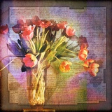 Buy Vase of Tulips and Text at AllPosters.com